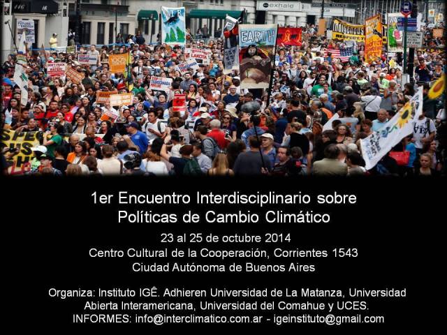 Encuentro Cambio Climático